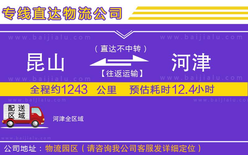 昆山到河津物流公司